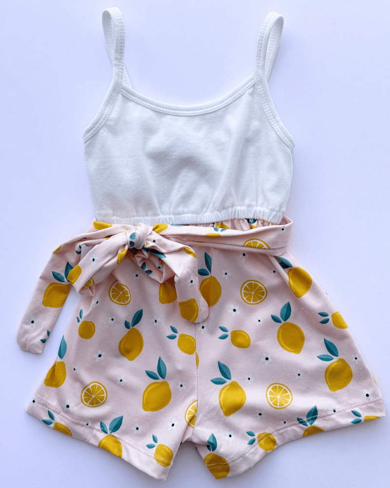Pink Lemonade Camisole Romper